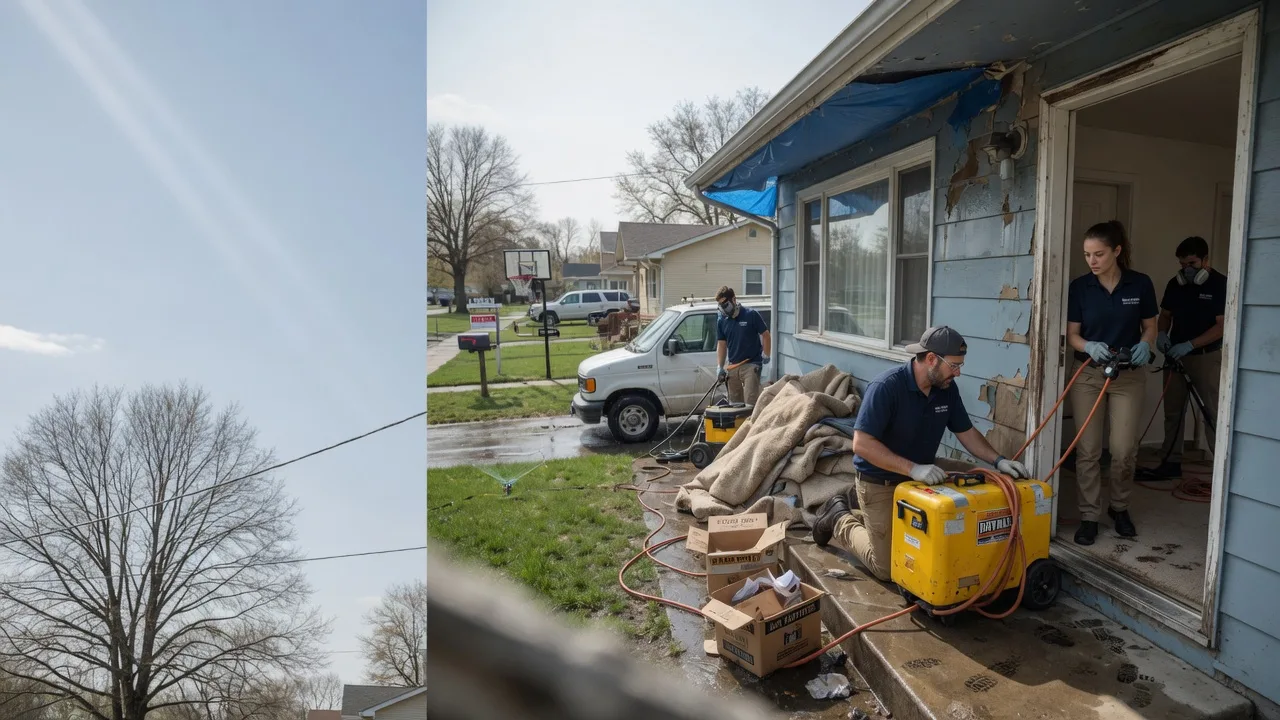 Basement Flood Cleanup in Rexburg, ID near me